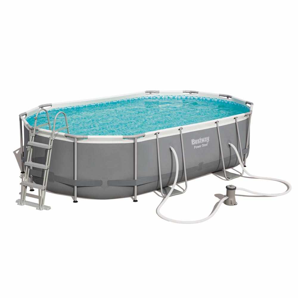 aufstellpool oval bestway